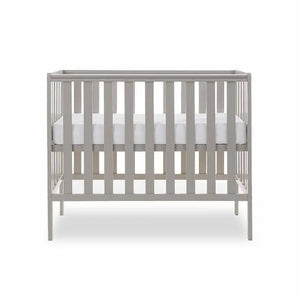 OBaby Bantam Space Saver Cot in Warm Grey Obaby