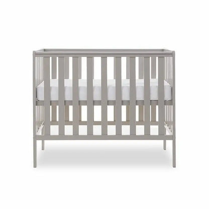 OBaby Bantam Space Saver Cot in Warm Grey Obaby