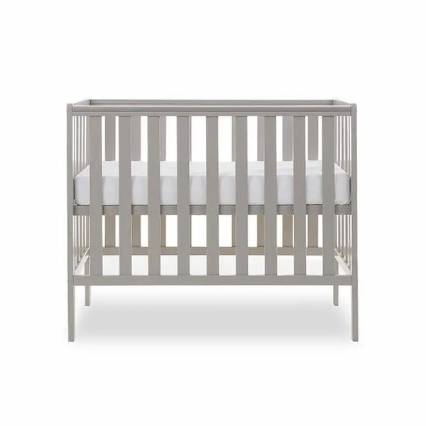 OBaby Bantam Space Saver Cot in Warm Grey Obaby
