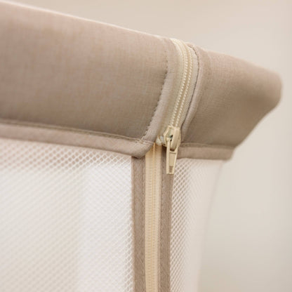 OBaby Cloud Bedside Crib – Oatmeal OBaby