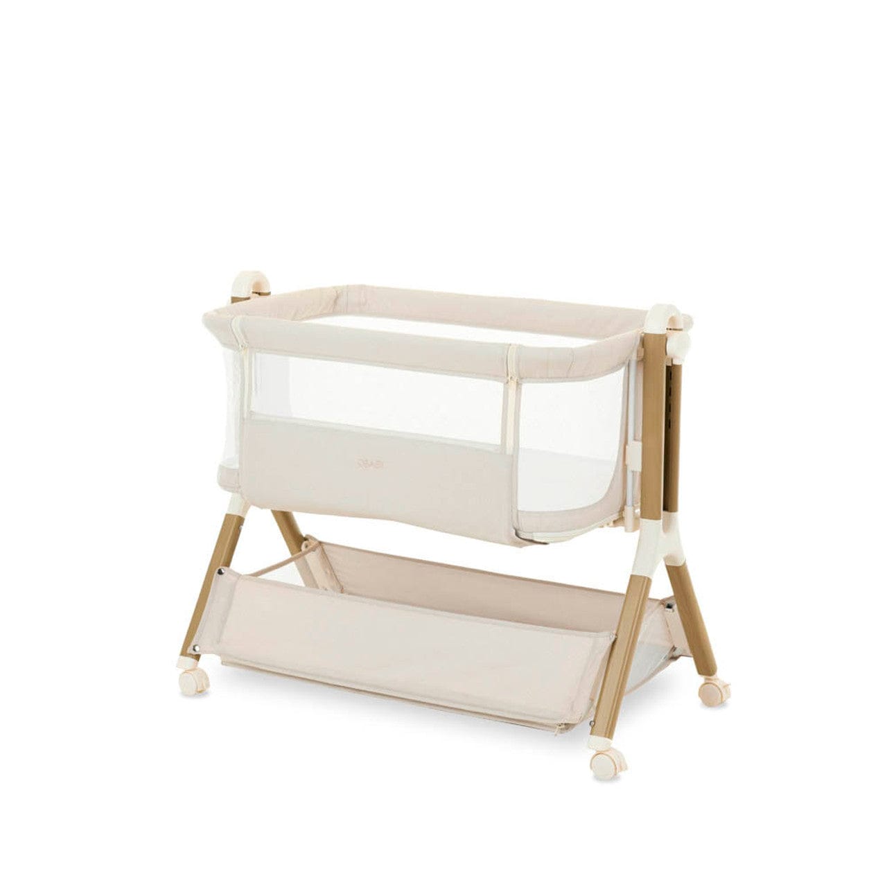 OBaby Cloud Bedside Crib – Oatmeal OBaby