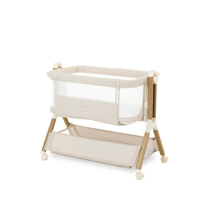 OBaby Cloud Bedside Crib – Oatmeal OBaby