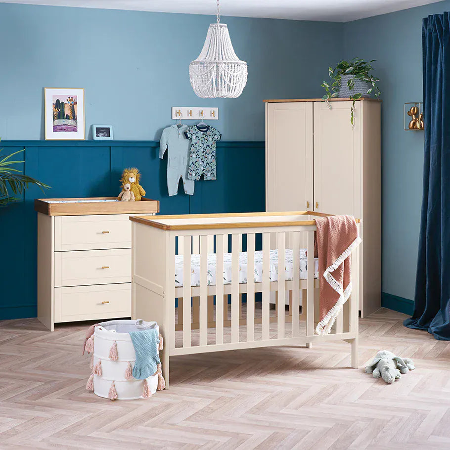Obaby Evie Mini 3 Piece Nursery Room Set - Cashmere Obaby