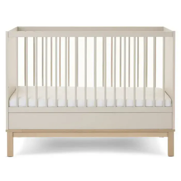 OBaby Evie Mini Cot Bed – Cashmere & Pine OBaby