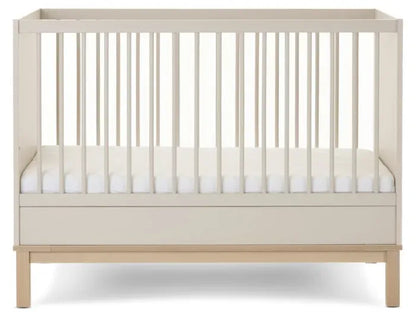 OBaby Evie Mini Cot Bed – Cashmere & Pine OBaby