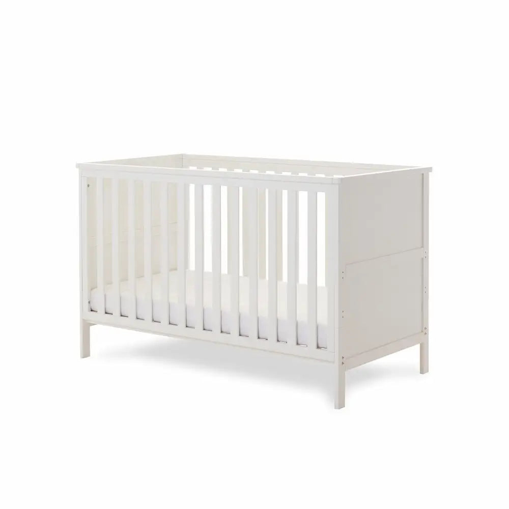 Obaby Evie White Cot Bed Obaby