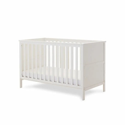 Obaby Evie White Cot Bed Obaby