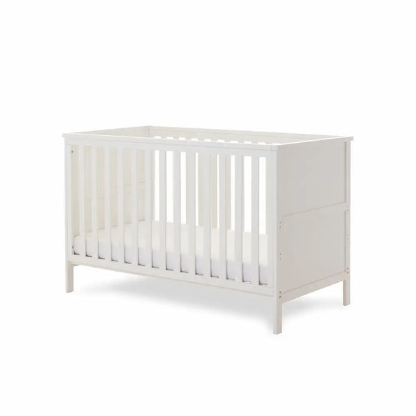 Obaby Evie White Cot Bed Obaby