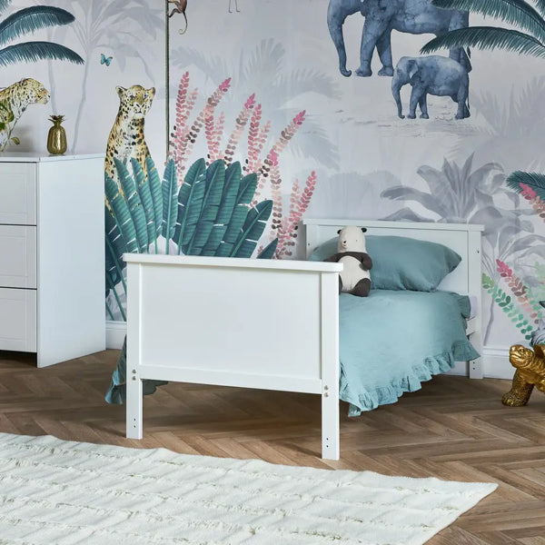 Obaby Evie White Cot Bed Obaby