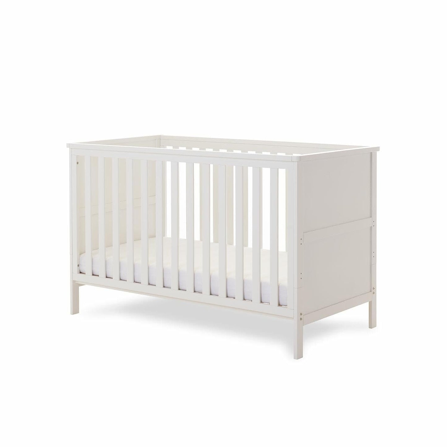 Obaby Evie White Cot Bed  Obaby   