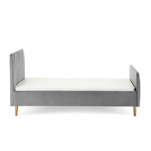 Obaby Gatsby Velvet Single Bed - Grey Obaby