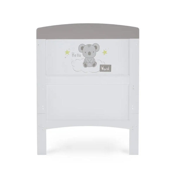OBaby Grace Inspire Hello World Koala Cot Bed Obaby