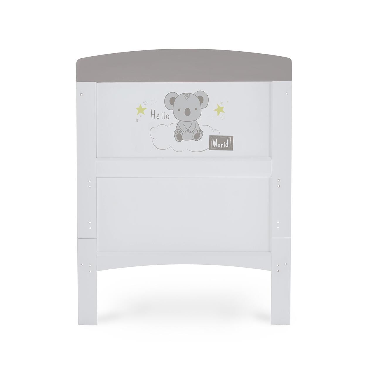 OBaby Grace Inspire Hello World Koala Cot Bed  Obaby   