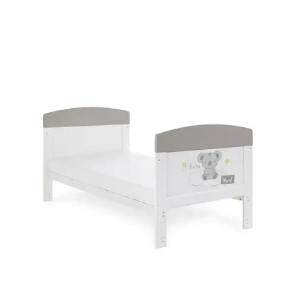 Obaby OBaby Grace Inspire Hello World Koala Cot Bed with Mattress