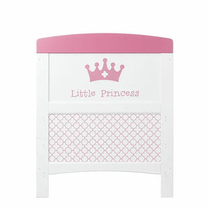 OBaby Grace Inspire Little Princess Cot Bed & Fibre Mattress Obaby