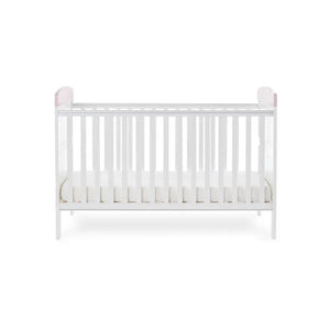 OBaby Grace Inspire “Mini Me Elephants” Cot Bed – Pink Obaby