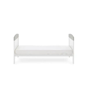 Obaby OBaby Grace Inspire Mini & Me Elephants Cot Bed with Mattress - Grey