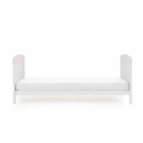 Obaby OBaby Grace Inspire Unicorn Cot Bed & Fibre Mattress – Pink