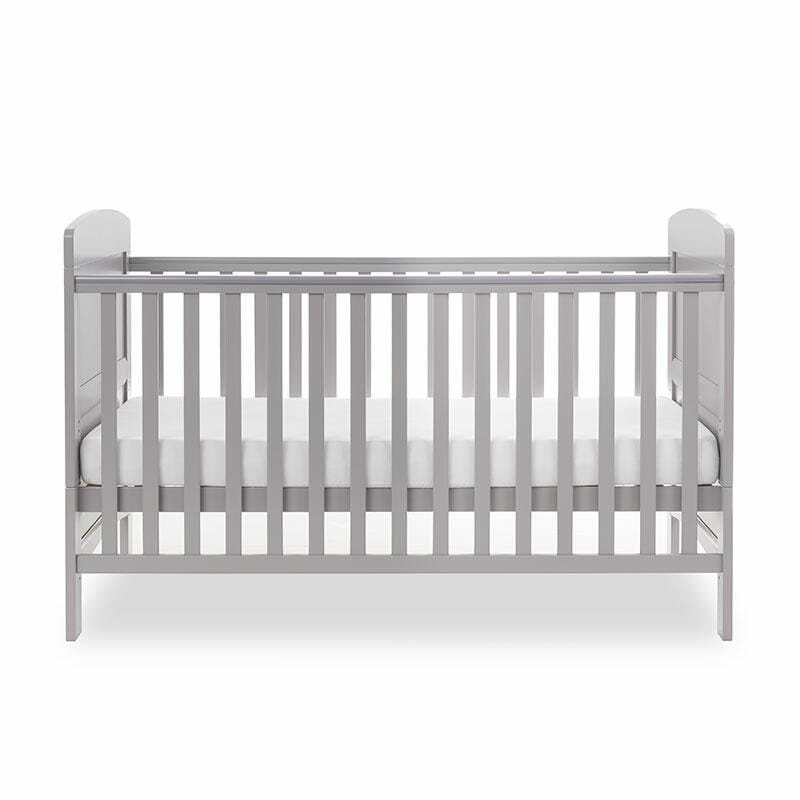 OBaby Grace Warm Grey Cot Bed  Obaby   