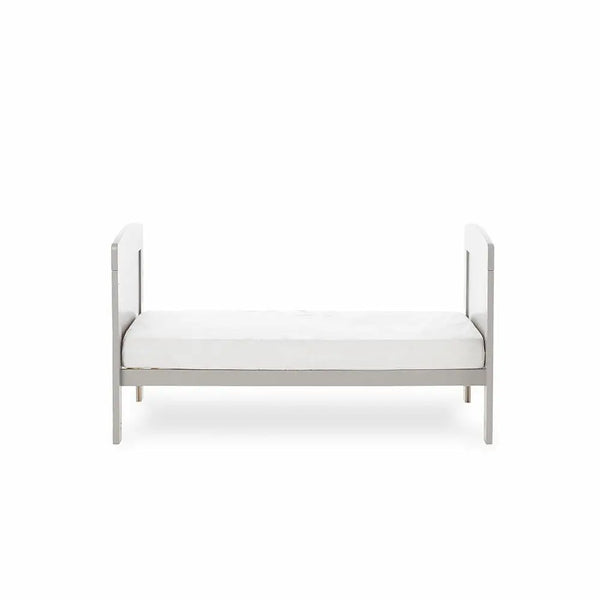 OBaby Grace Warm Grey Mini Cot Bed 3 Piece Room Set  Obaby   