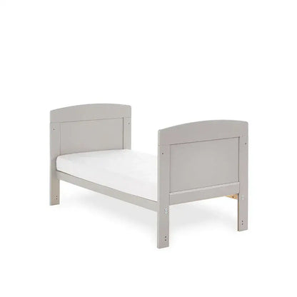 OBaby Grace Warm Grey Mini Cot Bed Obaby