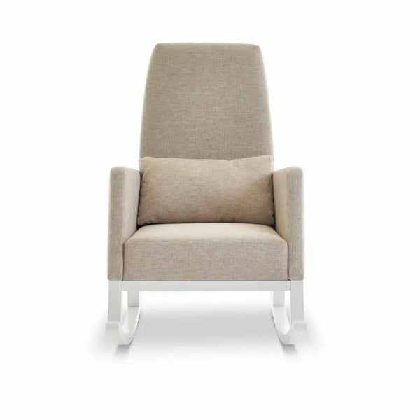 OBaby High Back rocking Nursery Chair in Oatmeal  Obaby   