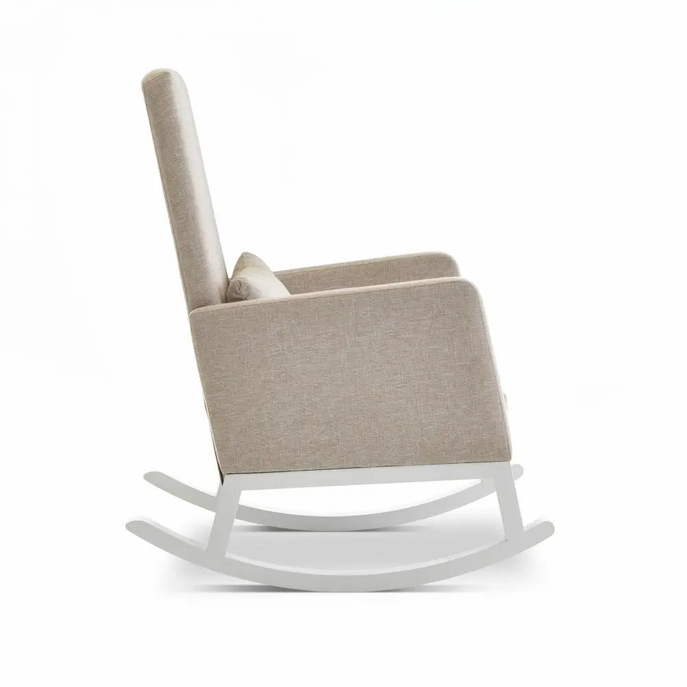 OBaby High Back rocking Nursery Chair in Oatmeal  Obaby   