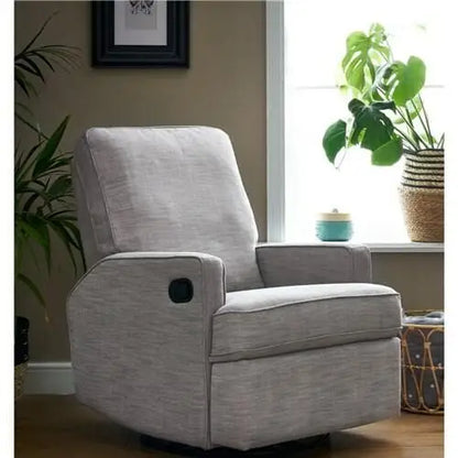 Obaby Madison 360 Swivel Glider Reclining Nursery Chair - Pebble Obaby