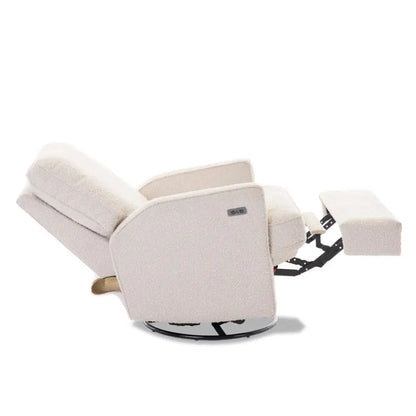 Obaby Madison Electric Swivel Glider Recliner Chair - Bouclé Obaby