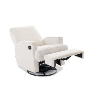 Obaby Madison Electric Swivel Glider Recliner Chair - Bouclé Obaby