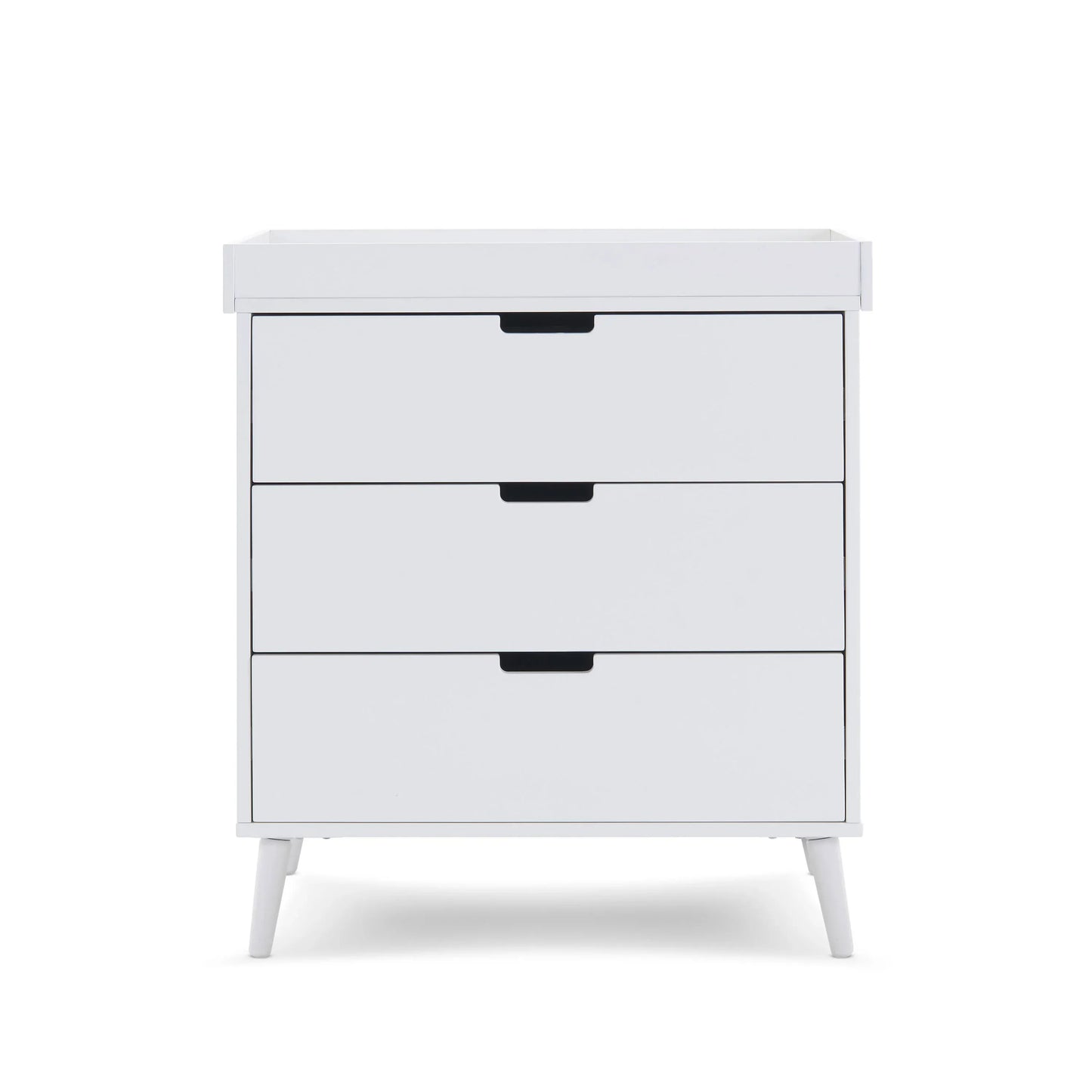 Obaby Maya 3 Piece Nursery Furniture Set – White & Acrylic Obaby