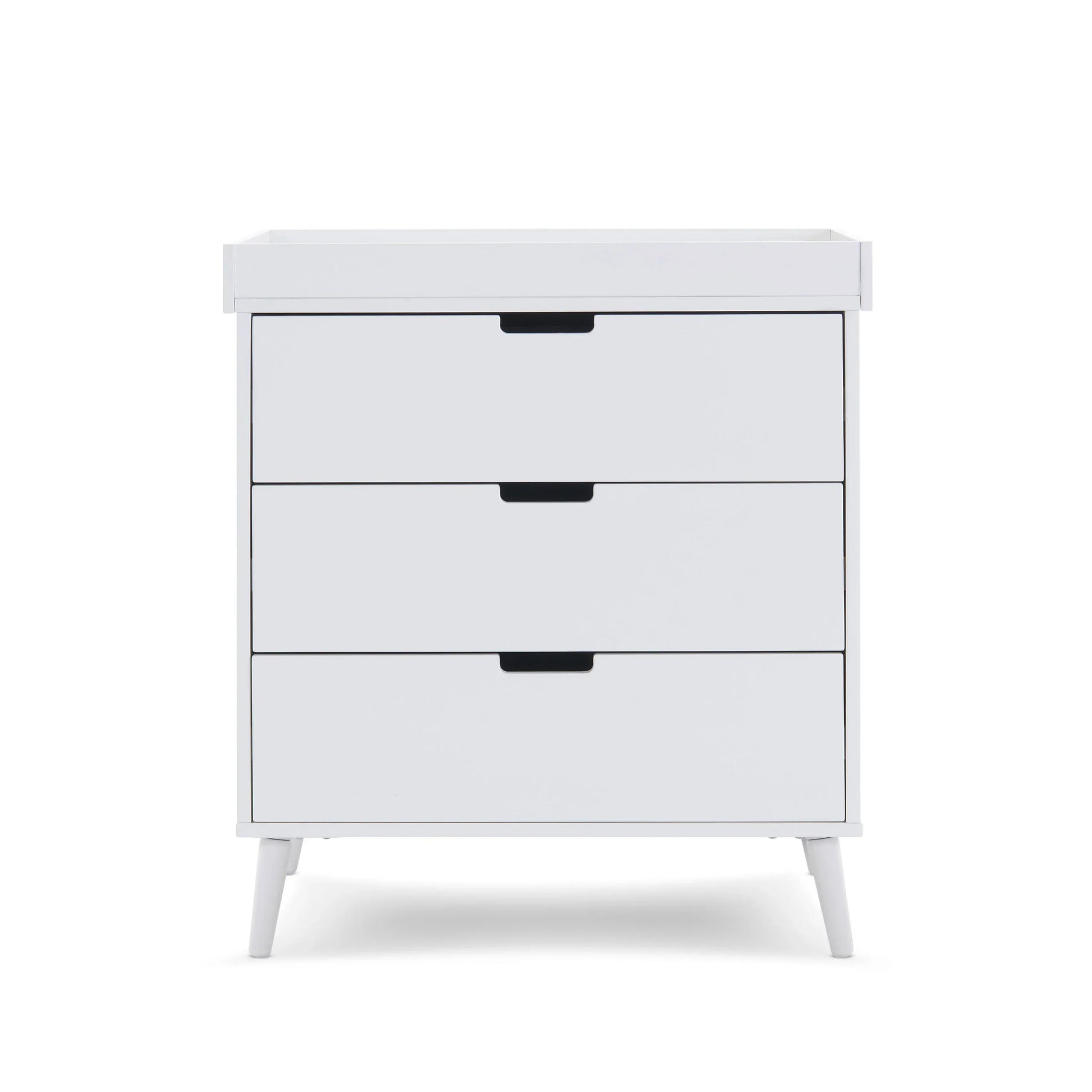 Obaby Maya 3 Piece Nursery Furniture Set – White & Acrylic Obaby