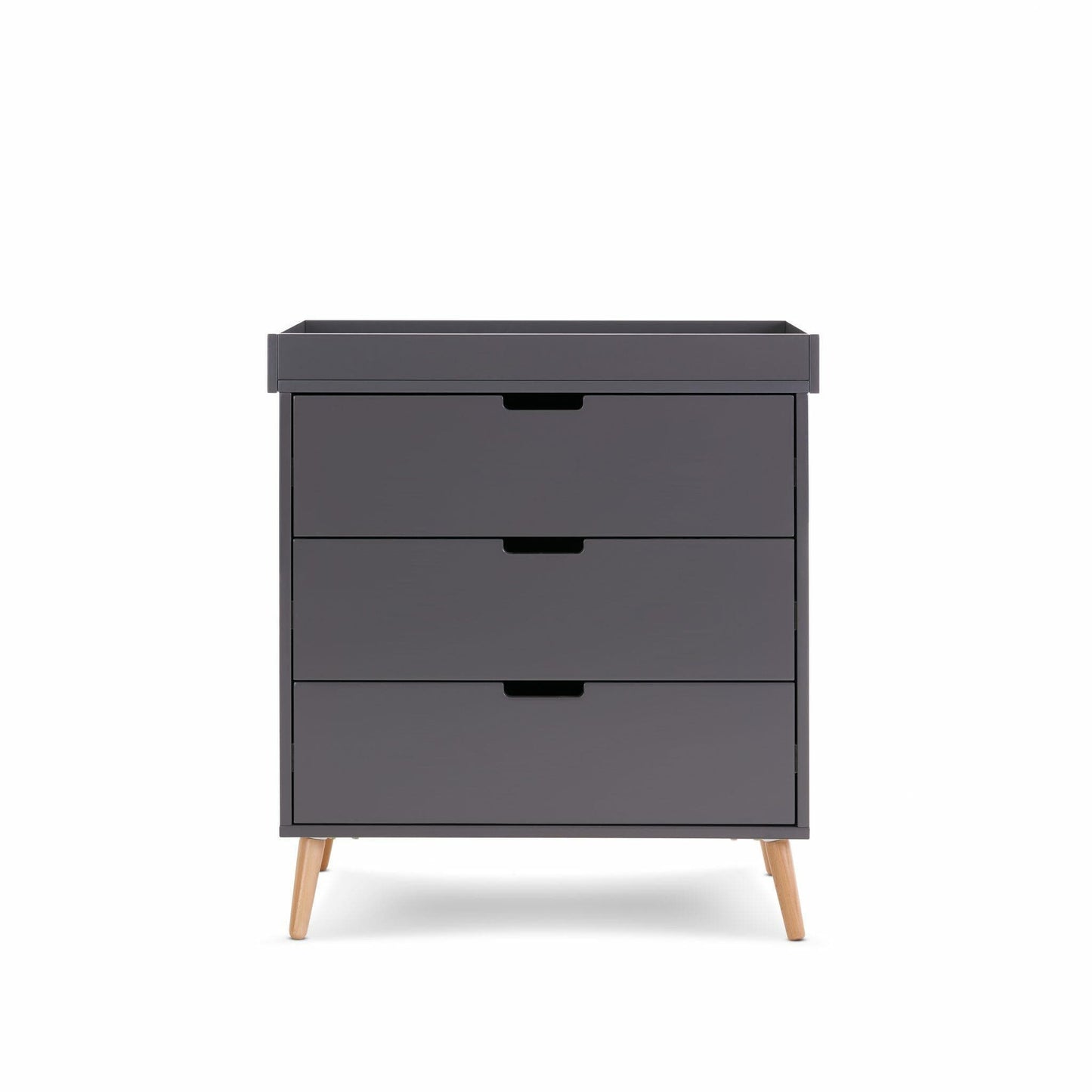 Obaby Maya 2 Piece Nursery Furniture Set – Slate & Natural Wood Obaby