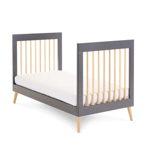 Obaby Maya 2 Piece Nursery Furniture Set – Slate & Natural Wood Obaby