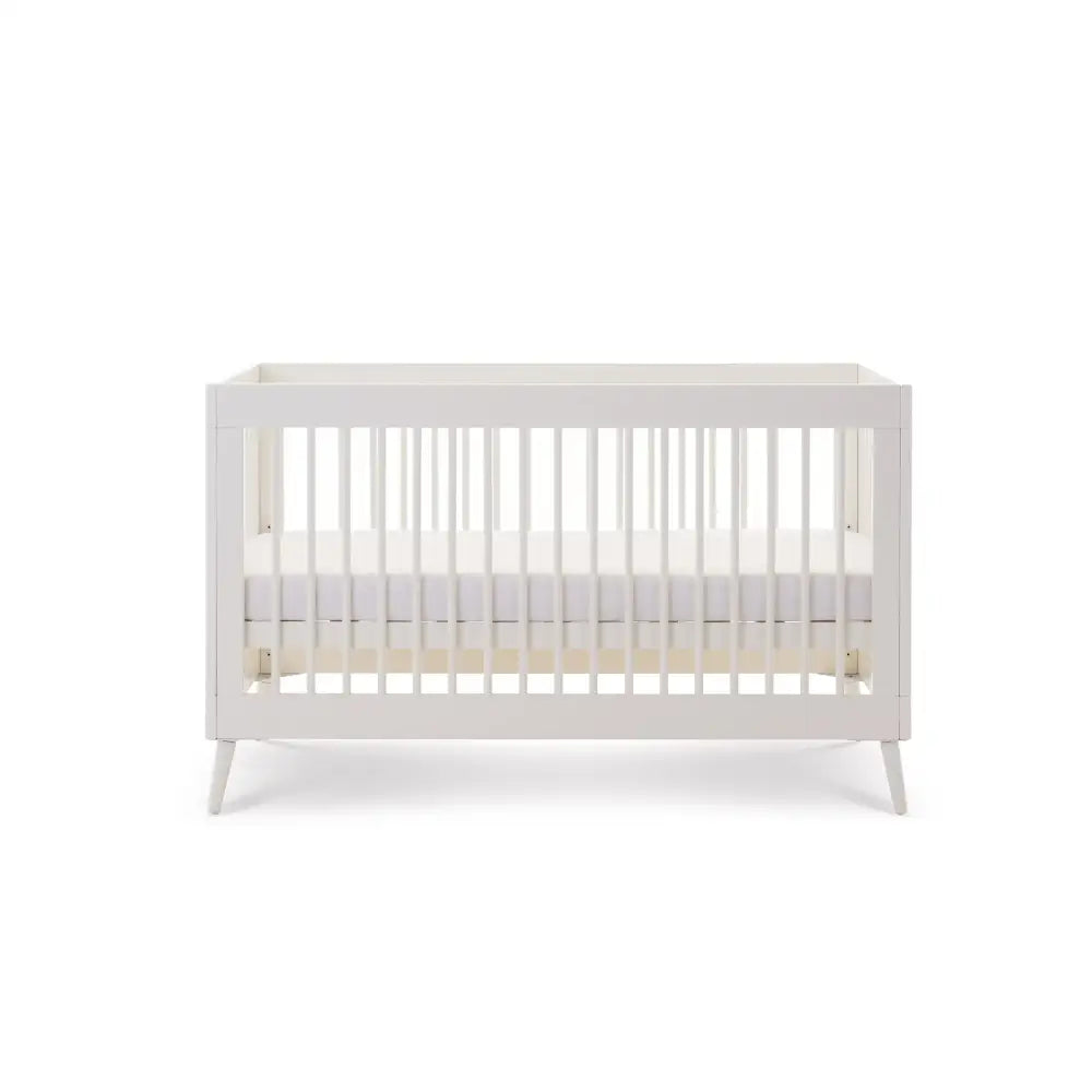 Obaby Maya 2 Piece Nursery Furniture Set – White & Natural Wood Obaby