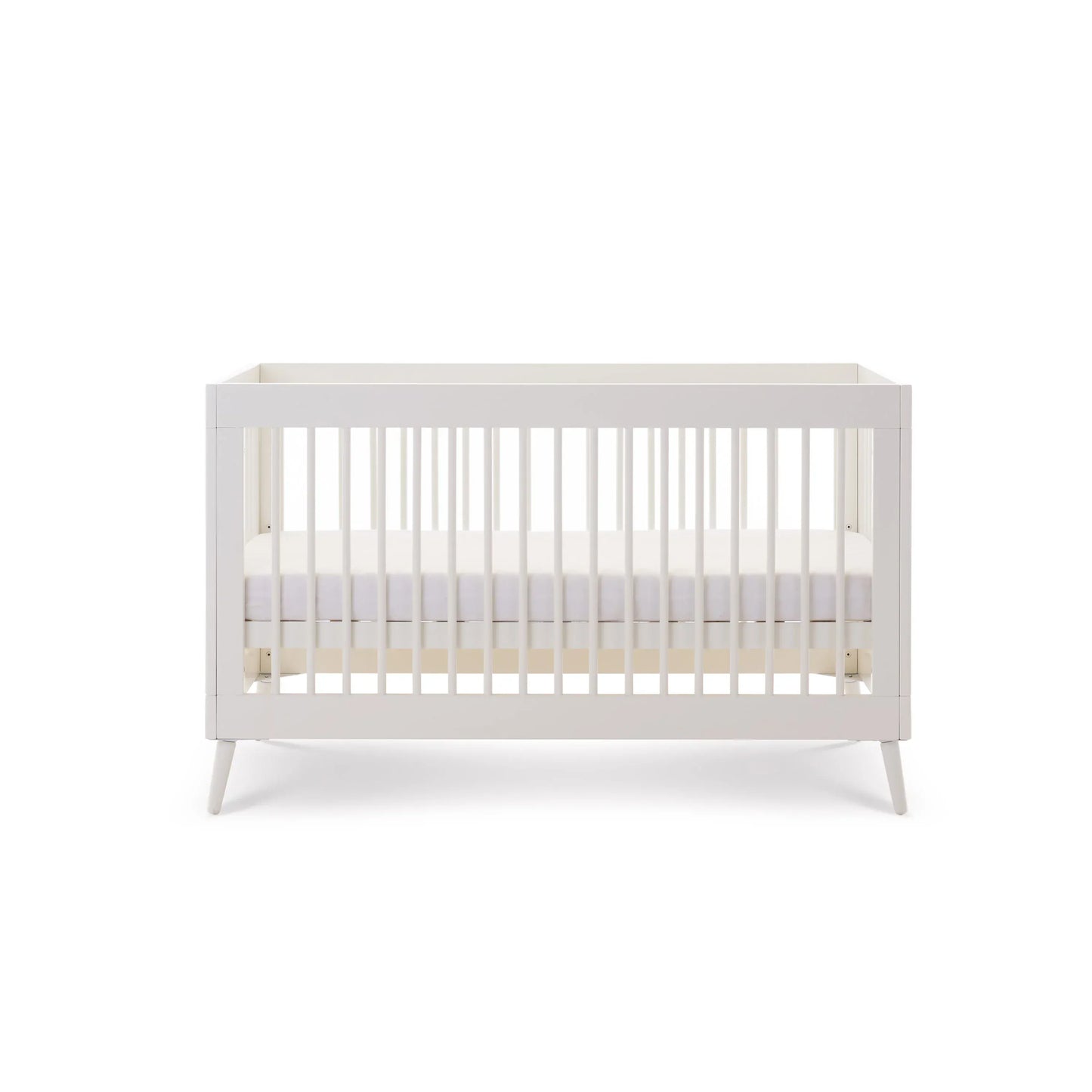 Obaby Maya Nordic White Cot Bed – Scandinavian Style Obaby
