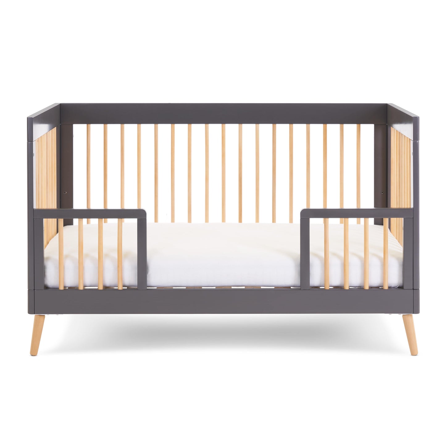 Obaby Maya 3 Piece Nursery Furniture Set – Slate & Natural Wood Obaby