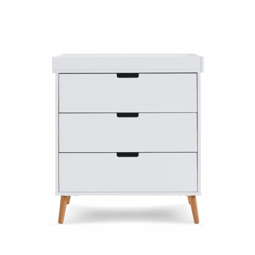 Obaby Maya Changing Unit - White with Natural  Obaby   