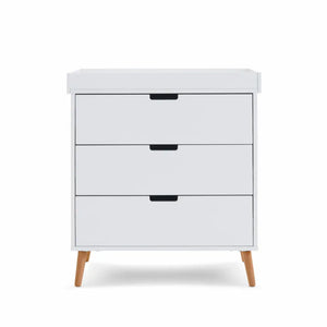 Obaby Maya Changing Unit - White with Natural  Obaby   