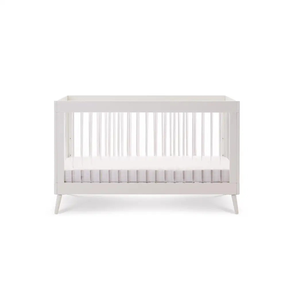 Obaby Maya Cot Bed – White & Acrylic Obaby
