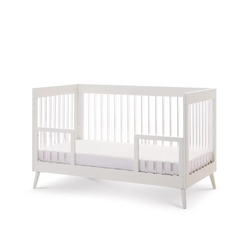 Obaby Maya Cot Bed – White & Acrylic Obaby