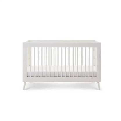 Obaby Maya Nordic White Cot Bed – Scandinavian Style Obaby