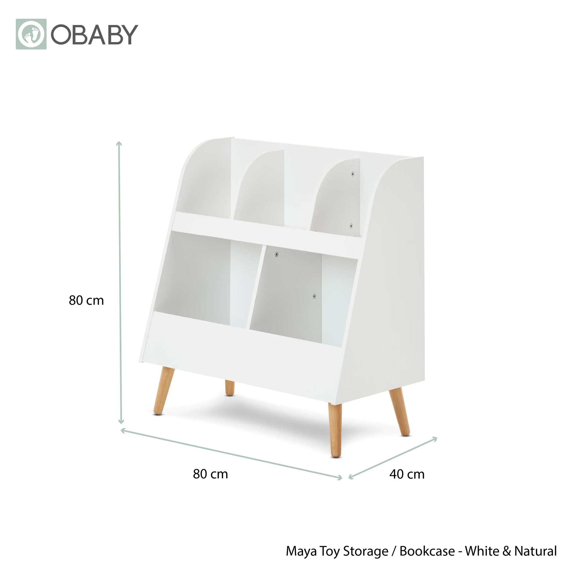 Obaby Maya Toy Storage Bookcase Unit Obaby