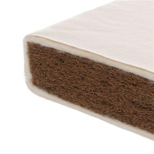 OBaby Natural Coir Wool Mattress Cot Bed 140cm x 70cm  Obaby   