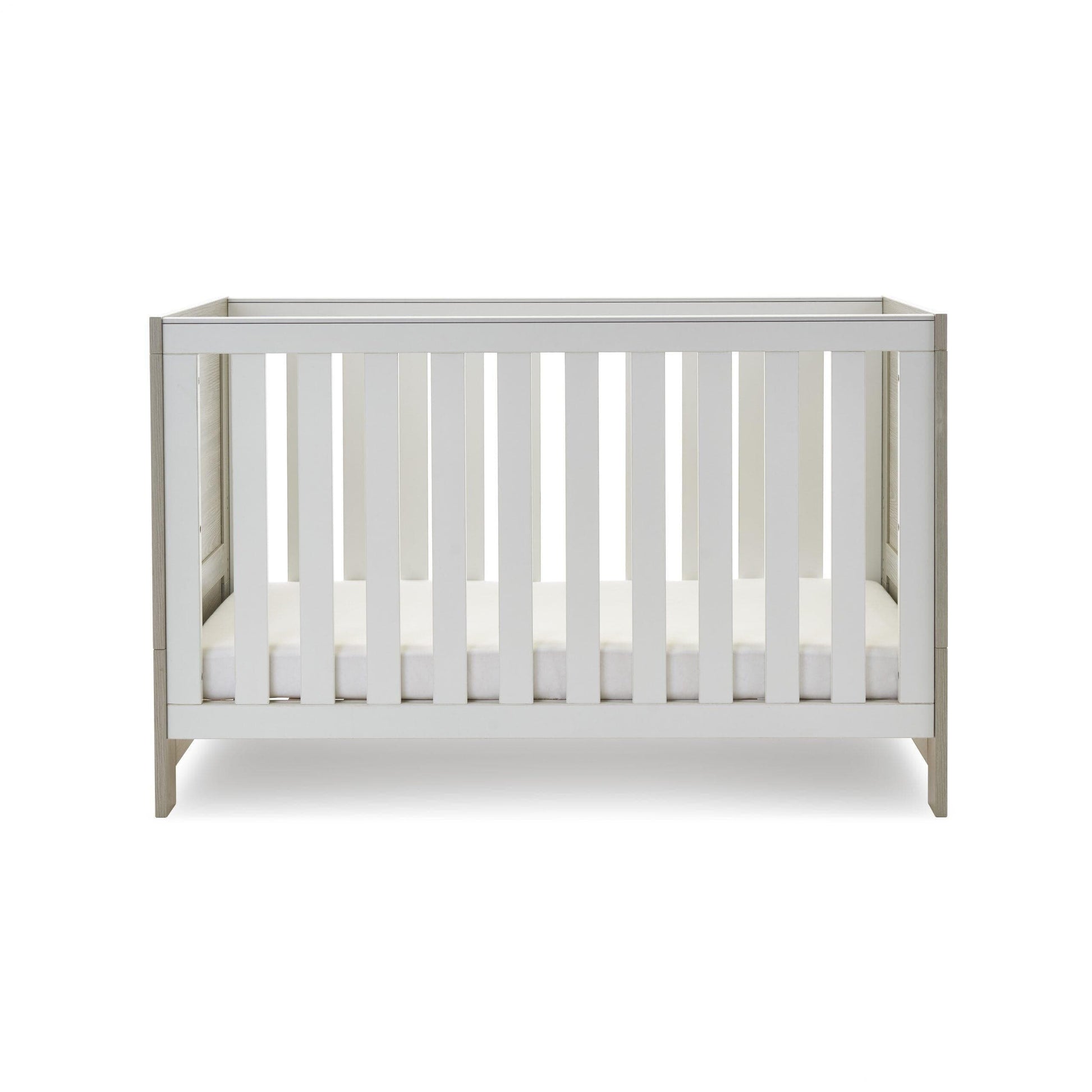 OBaby Nika 2 Piece Room Set in Grey Wash & White  Obaby   