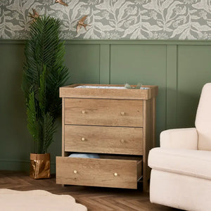 OBaby Nika 2 Piece Room Set in Oak Obaby