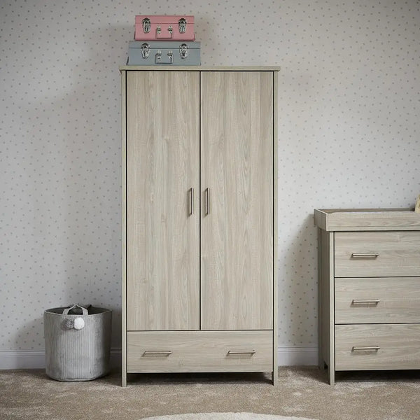 OBaby Nika 3 Piece Room Set in Grey Wash  Obaby   
