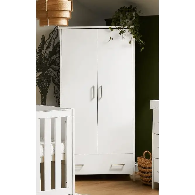 OBaby Nika 3 Piece Room Set in White Wash  Obaby   