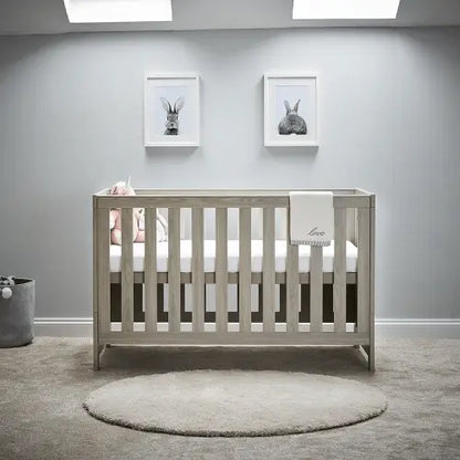 OBaby Nika Cot Bed - Grey wash Obaby