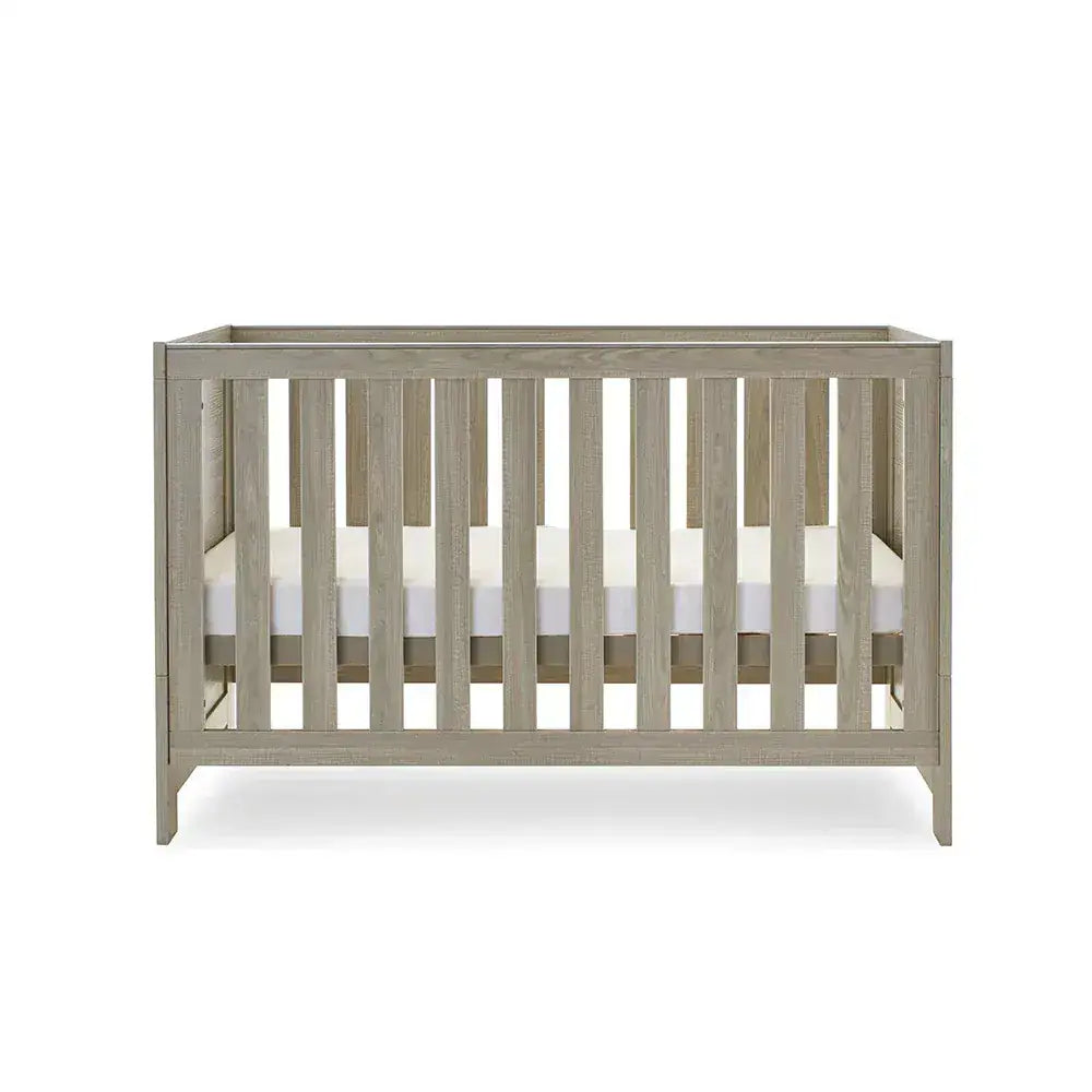 OBaby Nika Cot Bed - Grey wash Obaby